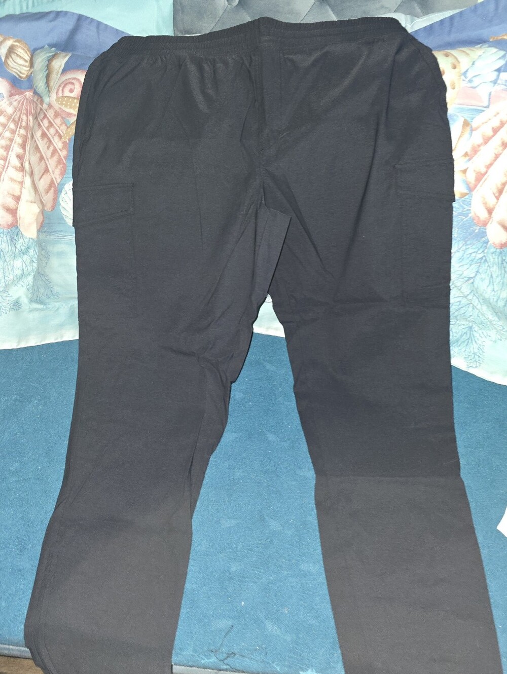 Mondetta Black Cargo Pants with Side Pockets XXL